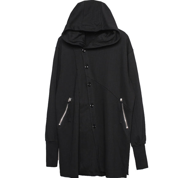 Abrigo Hoodie Yamamoto para Hombre - Diseño Elegante y Versátil