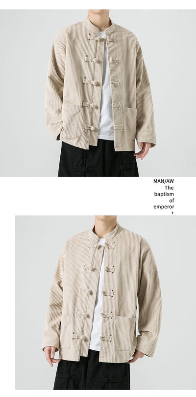 Chaqueta de Pana Han Mejorada - Abrigo Versátil de Algodón - Image 14