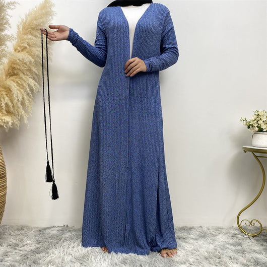 Cardigan Tejido Largo para Mujer - Abrigo Suéter Versátil - Image 5