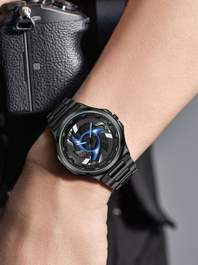 Reloj Deportivo de Acero Inoxidable con Bisel Giratorio y Esfera de Cuarzo - Image 24