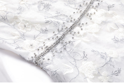 Vestido Largo Bordado con Cuentas para Mujer - Image 14