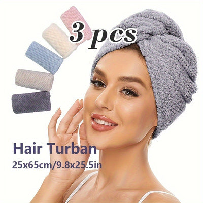 Toalla Secadora de Cabello Coral Piña - Absorbente Rápida - Image 5