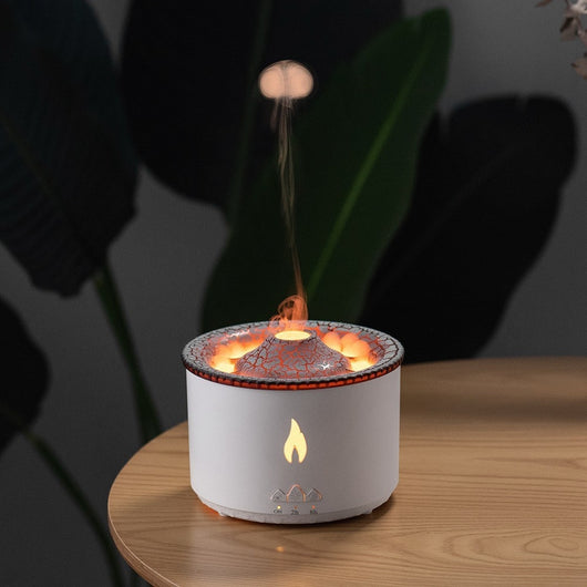 Difusor de Aroma Volcán Creativo con Efecto Llama - Humidificador Ultrasónico Premium - Image 3