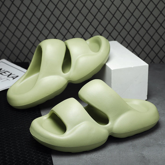 Sandalias Unisex de Color Sólido para Exterior