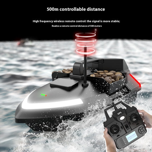 Bote de Pesca con Control Remoto y Posicionamiento GPS - Image 2
