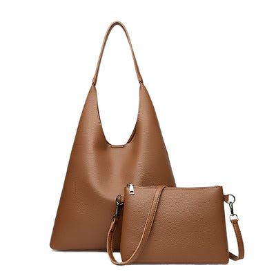 Bolso Retro de Cuero Suave con Gran Capacidad para Llevar al Hombro - Image 6