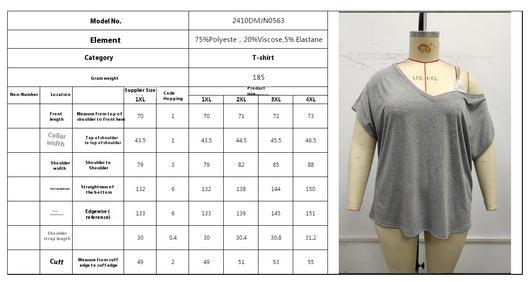 Blusa Holgada de Hombro Caído con Mangas Murciélago - Image 9
