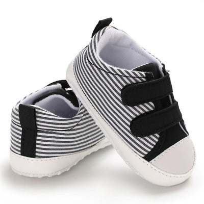Zapatos Casuales Antideslizantes con Rayas y Velcro - Image 27