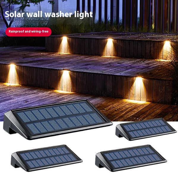 Lámpara Solar Exterior con Sensor Automático de Movimiento
