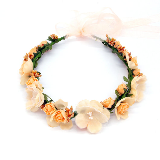 Corona Floral Playera para Playa - Accesorios para el Cabello Estilo Vacaciones - Image 5