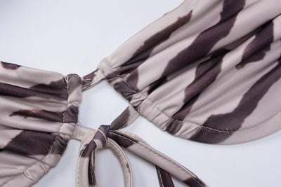 Conjunto Ejecutivo: Blusa Estampada Manga Larga con Falda Slim - Image 16
