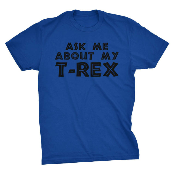Remera Hombre Estampado Reversible Dinosaurio T-Rex Pregúntame