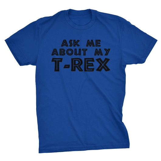 Remera Hombre Estampado Reversible Dinosaurio T-Rex Pregúntame