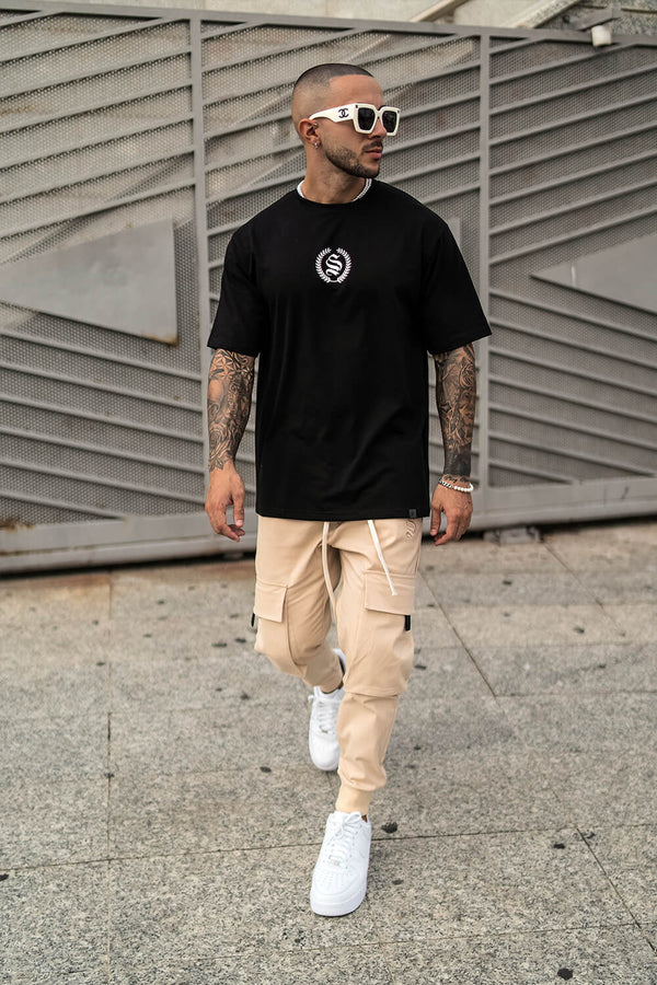 Playera Hip Hop Talla Grande para Fitness y Deportes Hombre