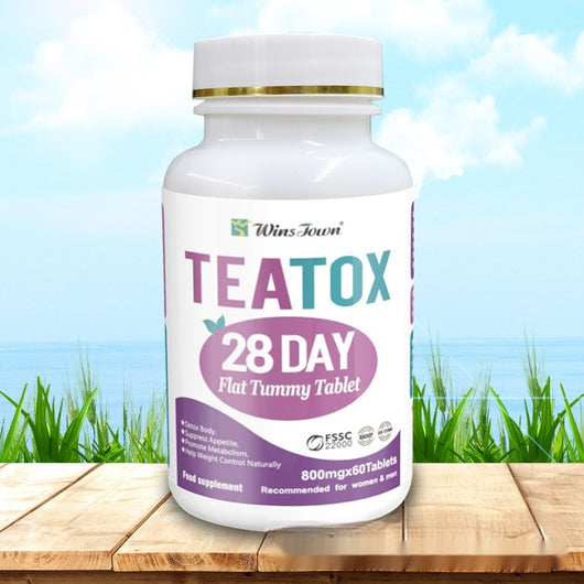Tabletas Quemagrasas 28 Días Silueta Esbelta Desintoxicación
