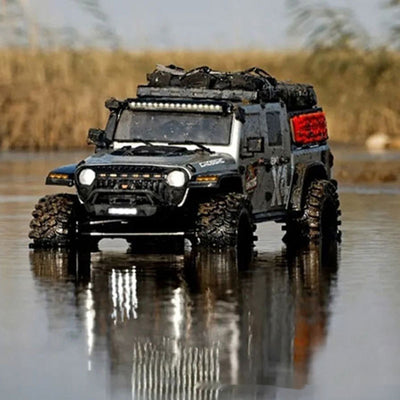 Vehículo Todoterreno de Control Remoto Leopardo 4x4 - Escalador de Rocas Eléctrico - Image 4