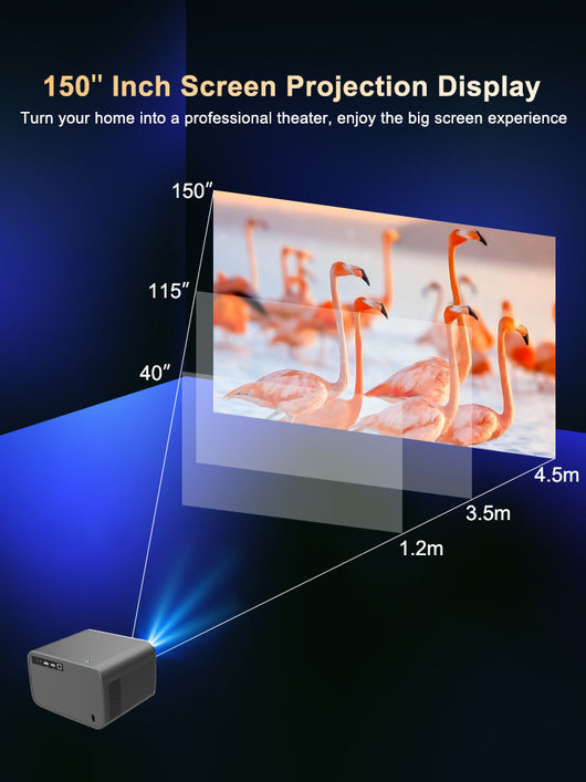 Proyector Portátil Ultra HD 1080P con Android 13 - Image 11