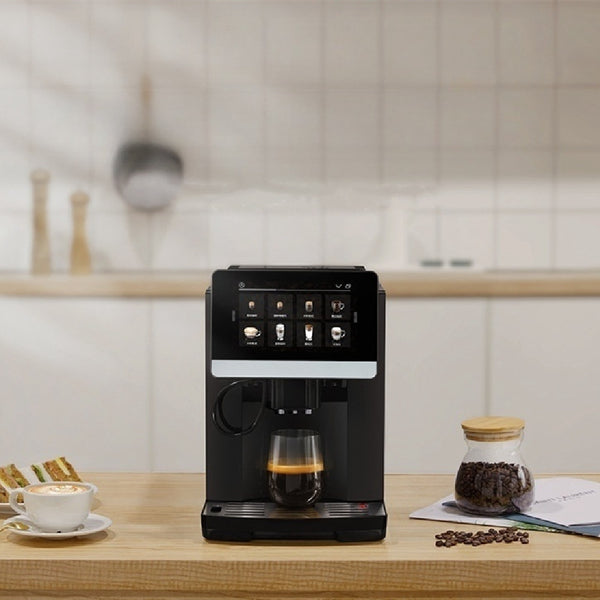 Cafetera Automática con Pantalla Táctil