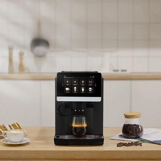 Cafetera Automática con Pantalla Táctil