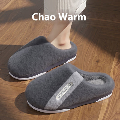 Pantuflas de Algodón Cálidas para Hombre con Suela Antideslizante - Image 3