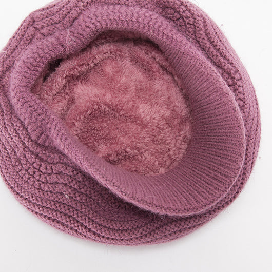 Gorro Tejido Cálido de Lana para Mujer - Image 18