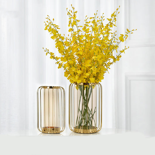 Jarrón Decorativo de Lujo con Flores Secas Simuladas para Sala de Estar - Image 19