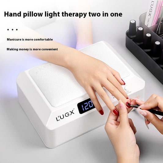 Lámpara de Fotopolimerización LED 69W con Almohada Térmica para Manicura