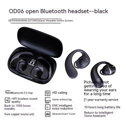 Auriculares Inalámbricos de Conducción Ósea con Batería Ultra Duradera - Image 3