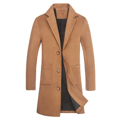 Chaqueta Casual de Botón Único en Colores Sólidos - Image 17