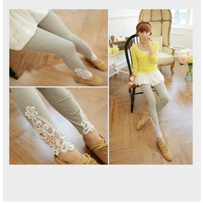 Leggins Reductores con Encaje Lateral Triangular - Image 13