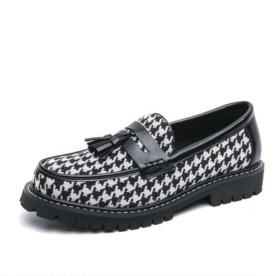 Zapatos de Cuero con Flecos para Hombre - Slip-on Versátil - Image 5