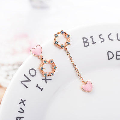 Aretes Asimétricos de Diseño Exclusivo para Mujer