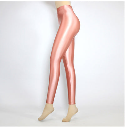 Leggins Deportivos Cortos Cintura Alta Elástica para Yoga y Ejercicio - Image 37