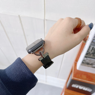 Correa de Reloj Personalizada en Acero y Cuero con Hebilla D - Image 11