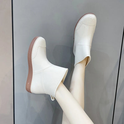 Botas Impermeables Cortas para Mujer - Estilo Moderno y Funcional - Image 8