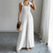 Jumpsuit Elegante de Cintura Alta con Pantalón Ancho