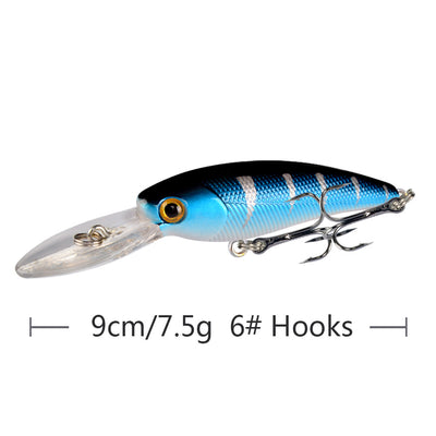 Señuelos Biomimético de 10 Colores - Plástico Duro Premium para Pesca - Image 16