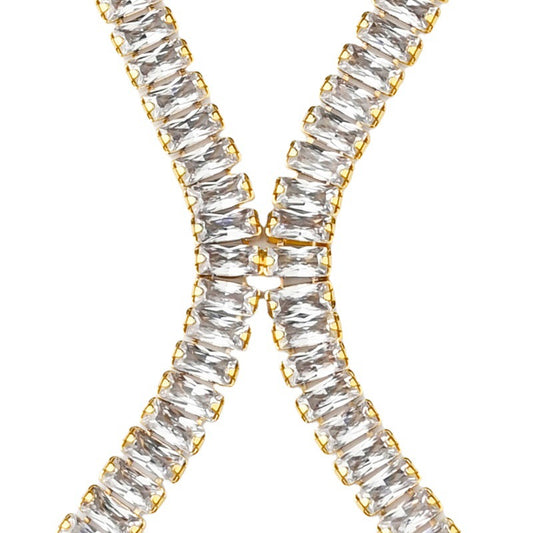 Tobillera de Tacón Alto con Circonitas Brillantes - Joyería Pasarela - Image 2