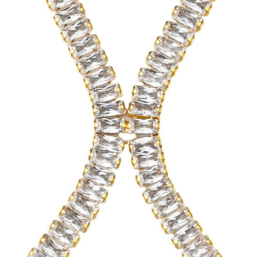 Tobillera de Tacón Alto con Circonitas Brillantes - Joyería Pasarela - Image 2
