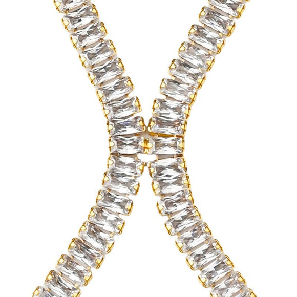 Tobillera de Tacón Alto con Circonitas Brillantes - Joyería Pasarela