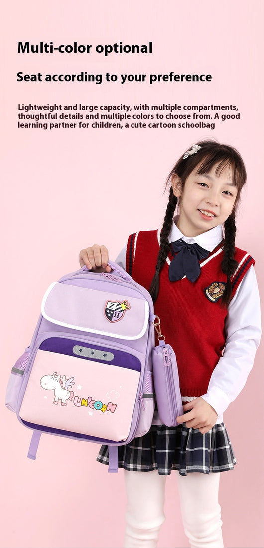 Mochila Escolar Ergonómica de Gran Capacidad con Protección Espinal - Image 9