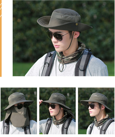 Gorra Visera Deportiva Protección Solar Resistente al Viento - Image 19
