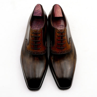 Zapatos Casuales de Cuero Gamuza con Suela de Becerro - Hombre - Image 4