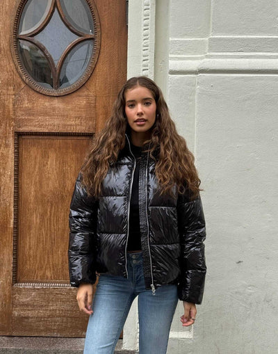 Chaqueta Deportiva Acolchada con Capucha para Mujer - Image 19