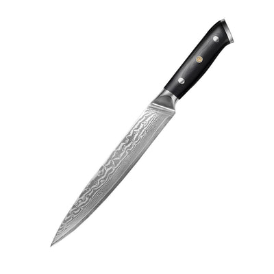 Cuchillo Chef Rebanador de Acero Damasco - Image 15