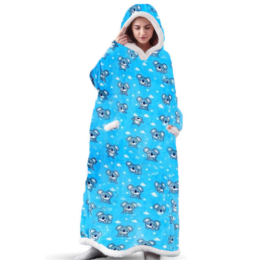Sudadera Manta con Capucha - Pijama Cómodo para Casa y TV - Image 12