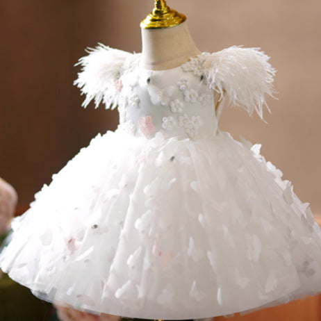 Vestido Floral Infantil de Lujo Exclusivo para Niña - Image 3