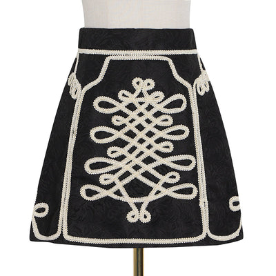 Falda A-línea de Cintura Alta Elegante y Versátil - Image 5