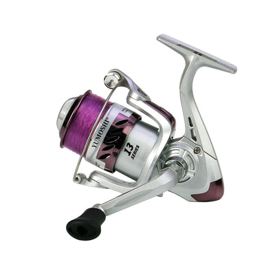 Carrete de Pesca Giratorio con Cabezal Plástico y Línea Incluida - Image 5