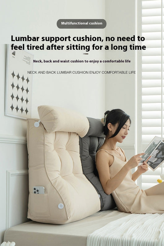 Cojín de Soporte Lumbar para Cama Extraíble y Lavable - Image 18